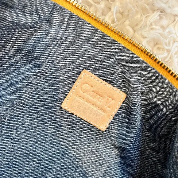 Clare V. Snakeskin Attaché tote - Picture 2 of 5